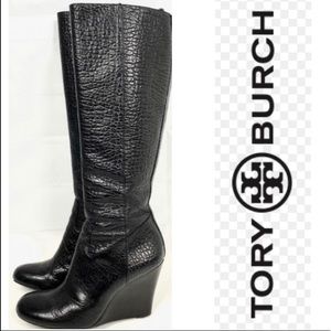 Tory Burch Black Heeled Boots